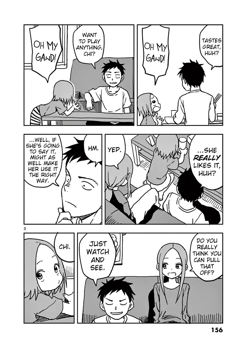 Karakai Jouzu no (Moto) Takagi-san Chapter 51.5 page 3 - Chapter 51.5
