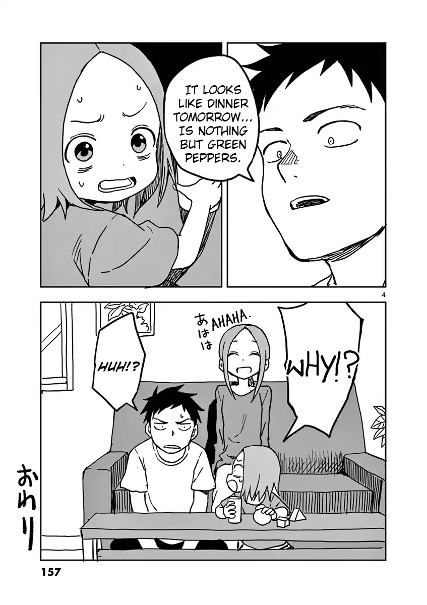 Karakai Jouzu no (Moto) Takagi-san Chapter 51.5 page 4 - Chapter 51.5