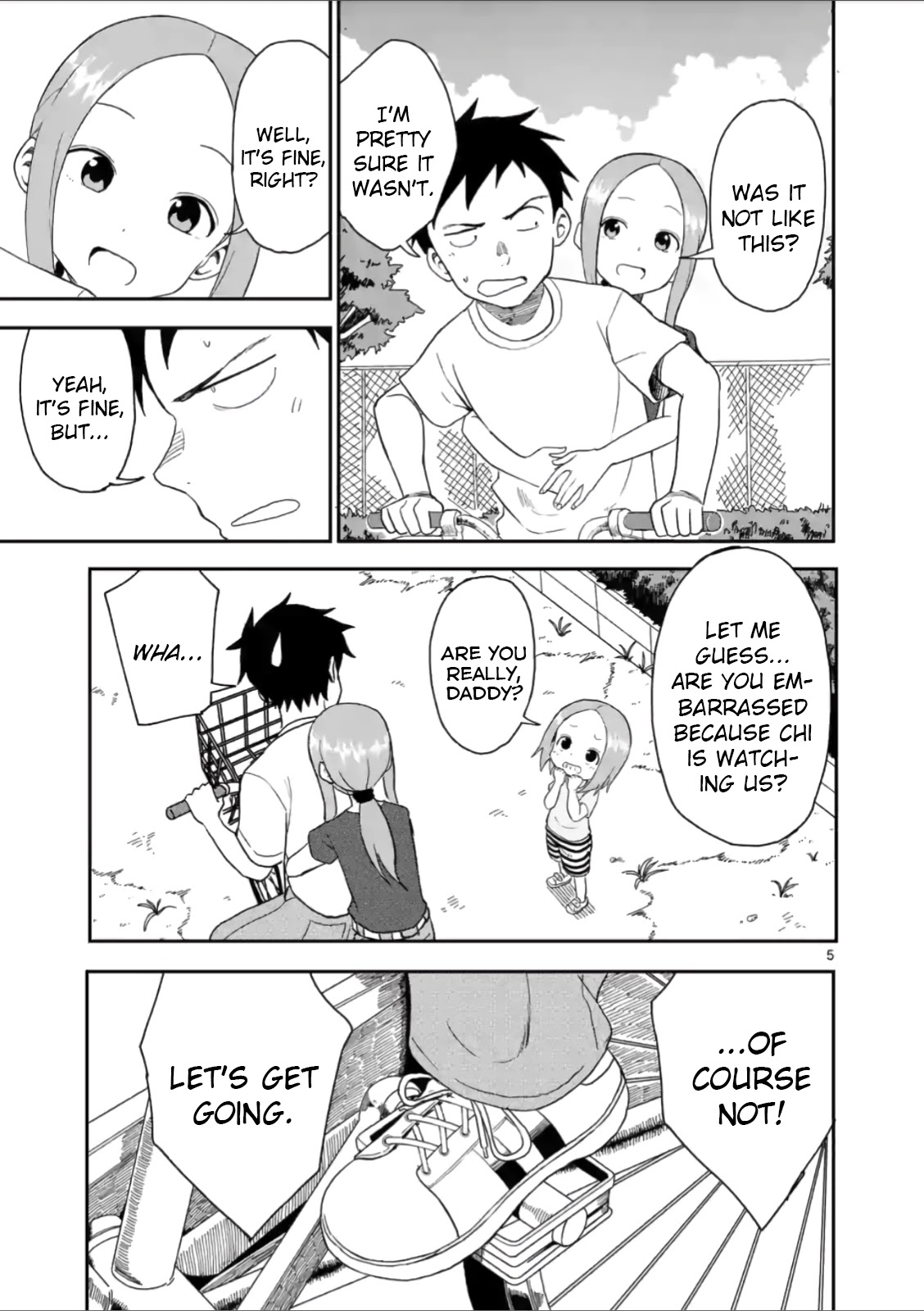 Karakai Jouzu no (Moto) Takagi-san Chapter 51 page 5 - Chapter 51