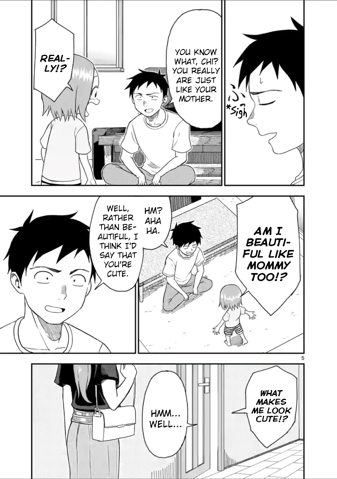 Karakai Jouzu no (Moto) Takagi-san Chapter 52 page 5 - Chapter 52