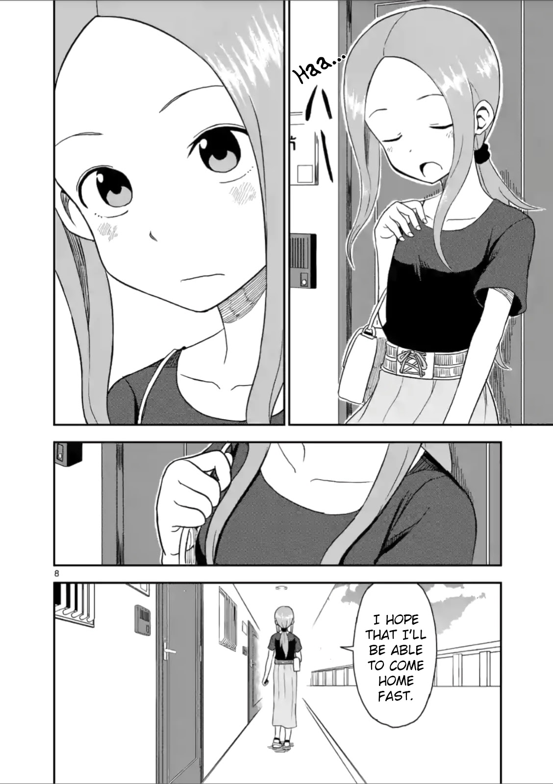 Karakai Jouzu no (Moto) Takagi-san Chapter 52 page 8 - Chapter 52