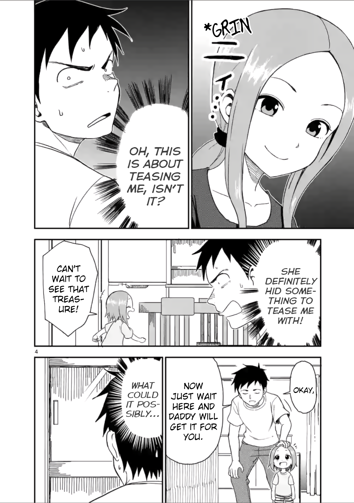 Karakai Jouzu no (Moto) Takagi-san Chapter 53 page 4 - Chapter 53