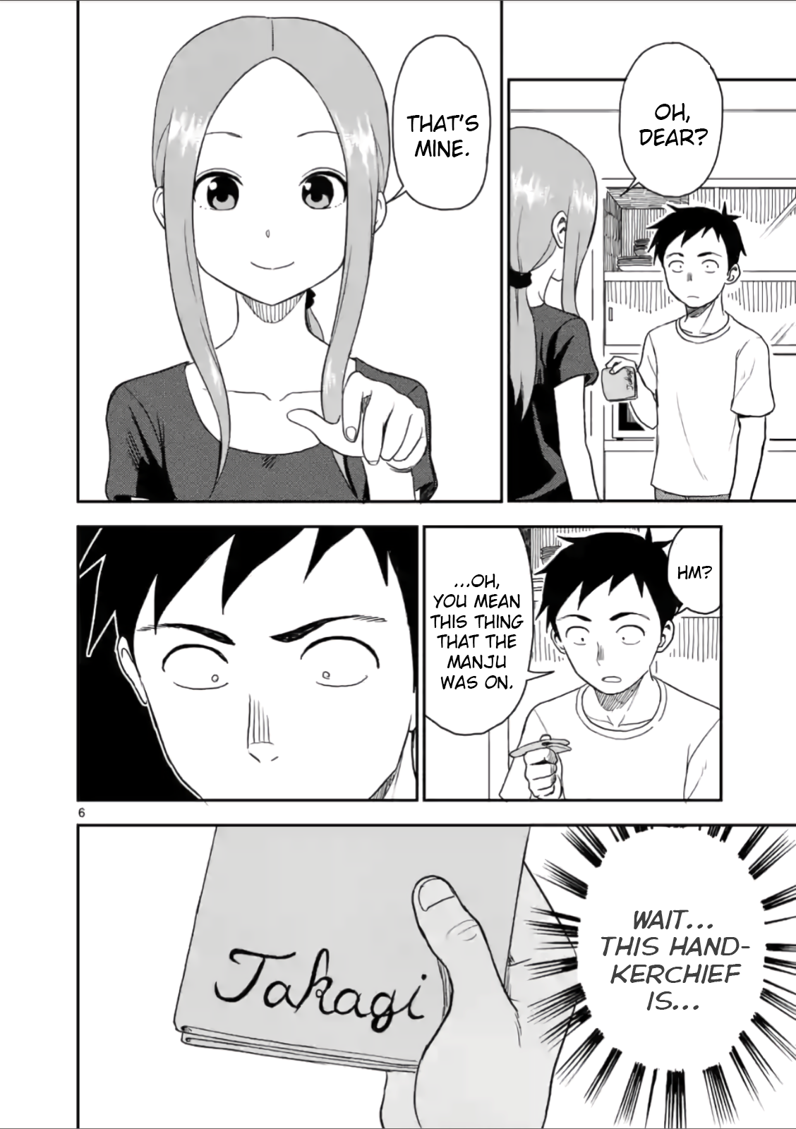 Karakai Jouzu no (Moto) Takagi-san Chapter 53 page 6 - Chapter 53