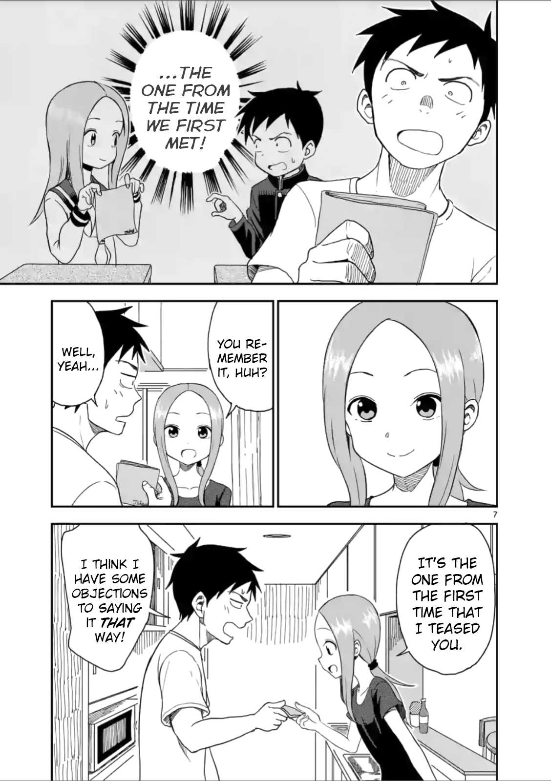 Karakai Jouzu no (Moto) Takagi-san Chapter 53 page 7 - Chapter 53