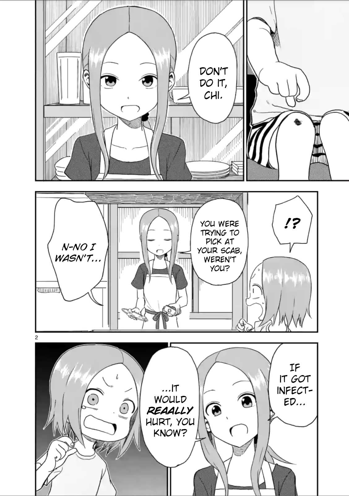 Karakai Jouzu no (Moto) Takagi-san Chapter 54 page 2 - Chapter 54