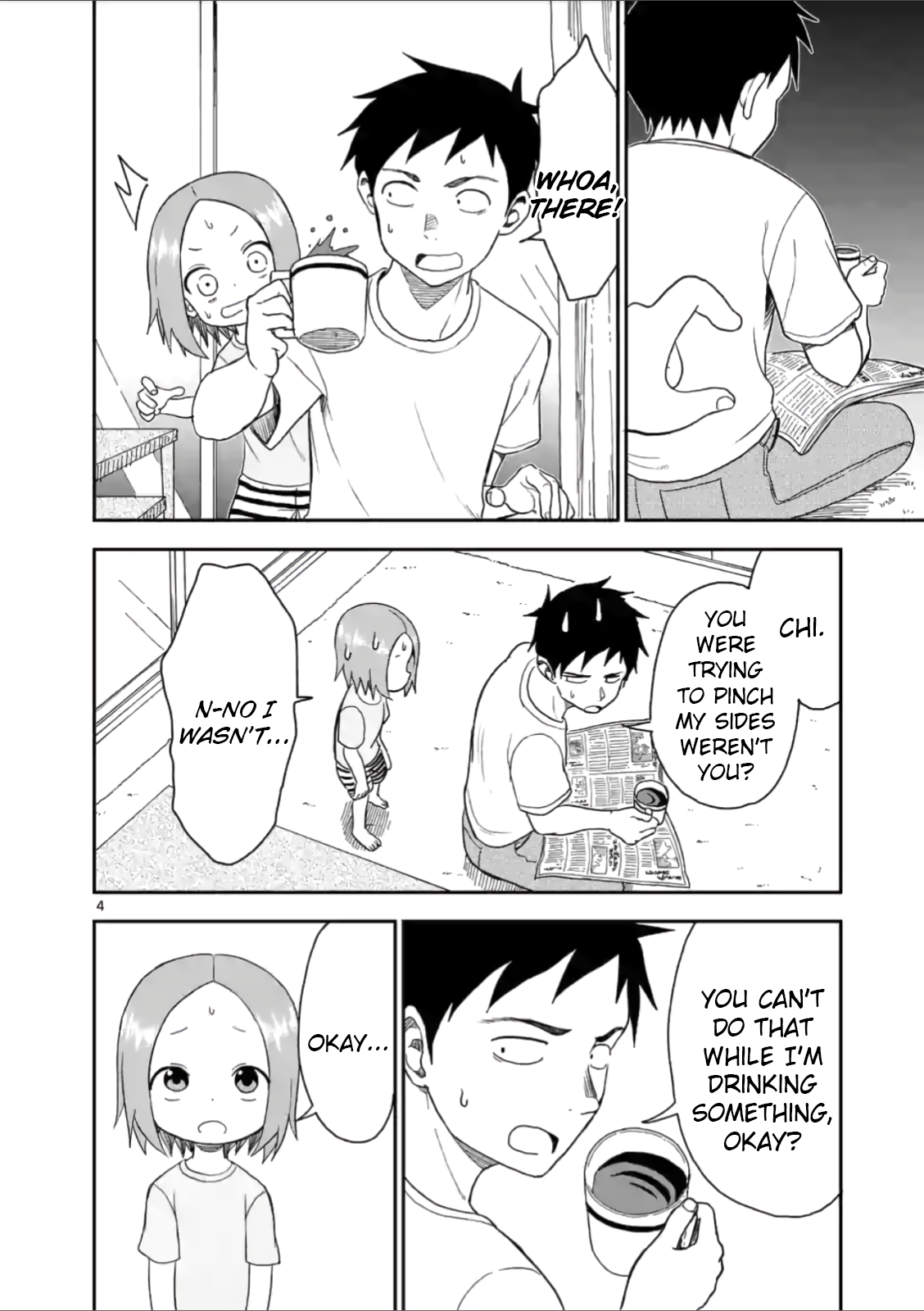 Karakai Jouzu no (Moto) Takagi-san Chapter 54 page 4 - Chapter 54