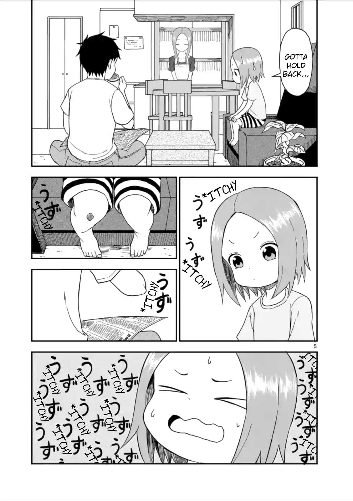 Karakai Jouzu no (Moto) Takagi-san Chapter 54 page 5 - Chapter 54