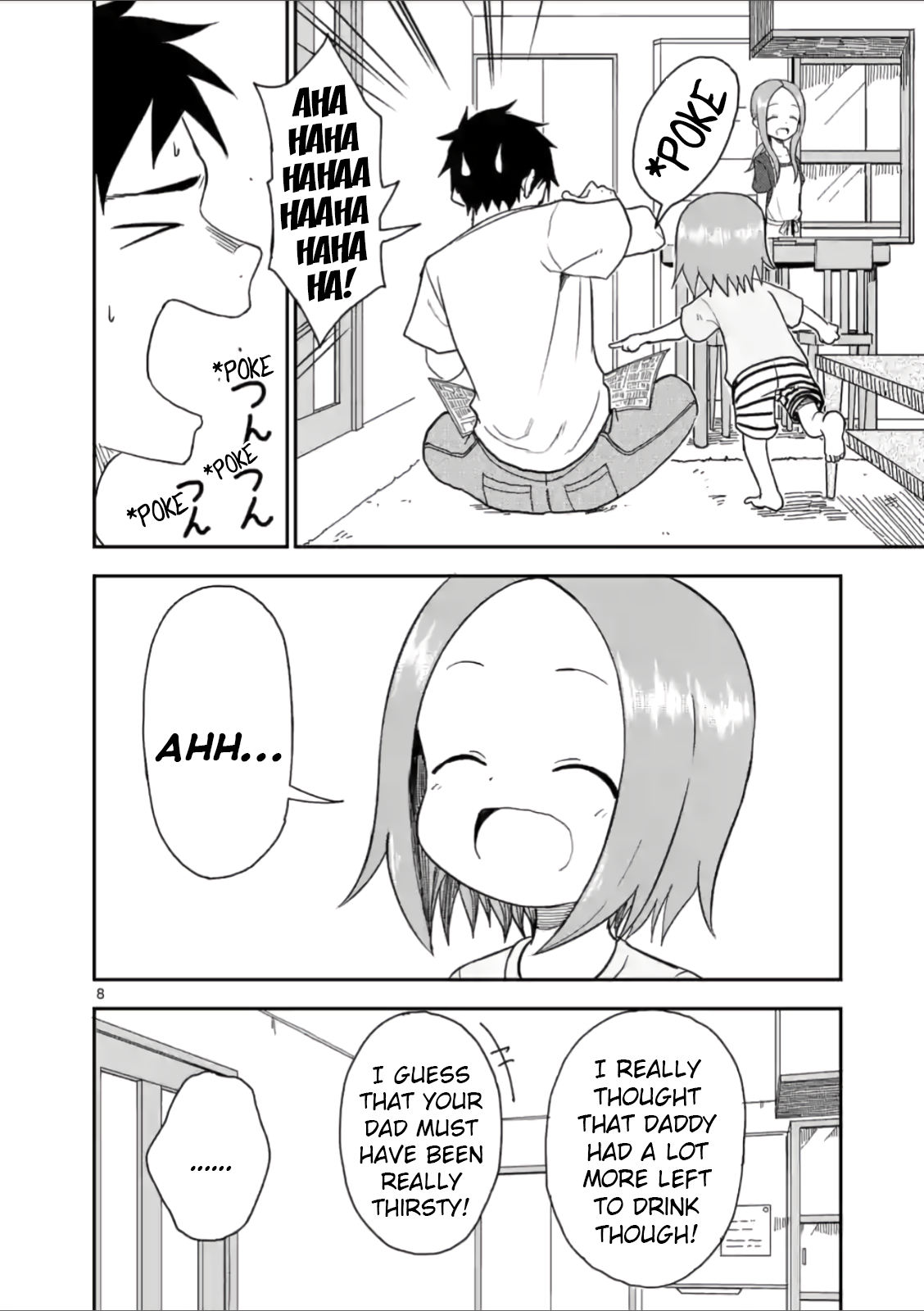 Karakai Jouzu no (Moto) Takagi-san Chapter 54 page 8 - Chapter 54