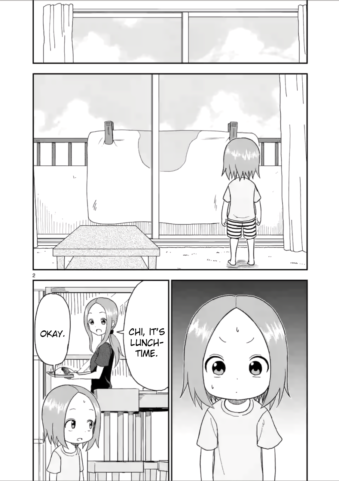 Karakai Jouzu no (Moto) Takagi-san Chapter 55 page 2 - Chapter 55