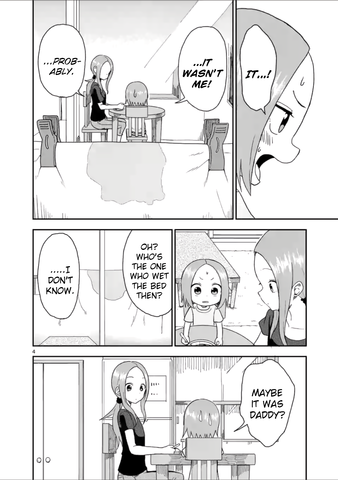 Karakai Jouzu no (Moto) Takagi-san Chapter 55 page 4 - Chapter 55