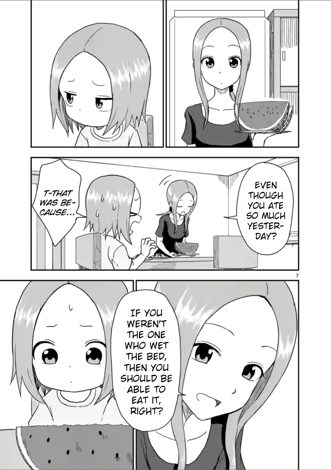 Karakai Jouzu no (Moto) Takagi-san Chapter 55 page 7 - Chapter 55