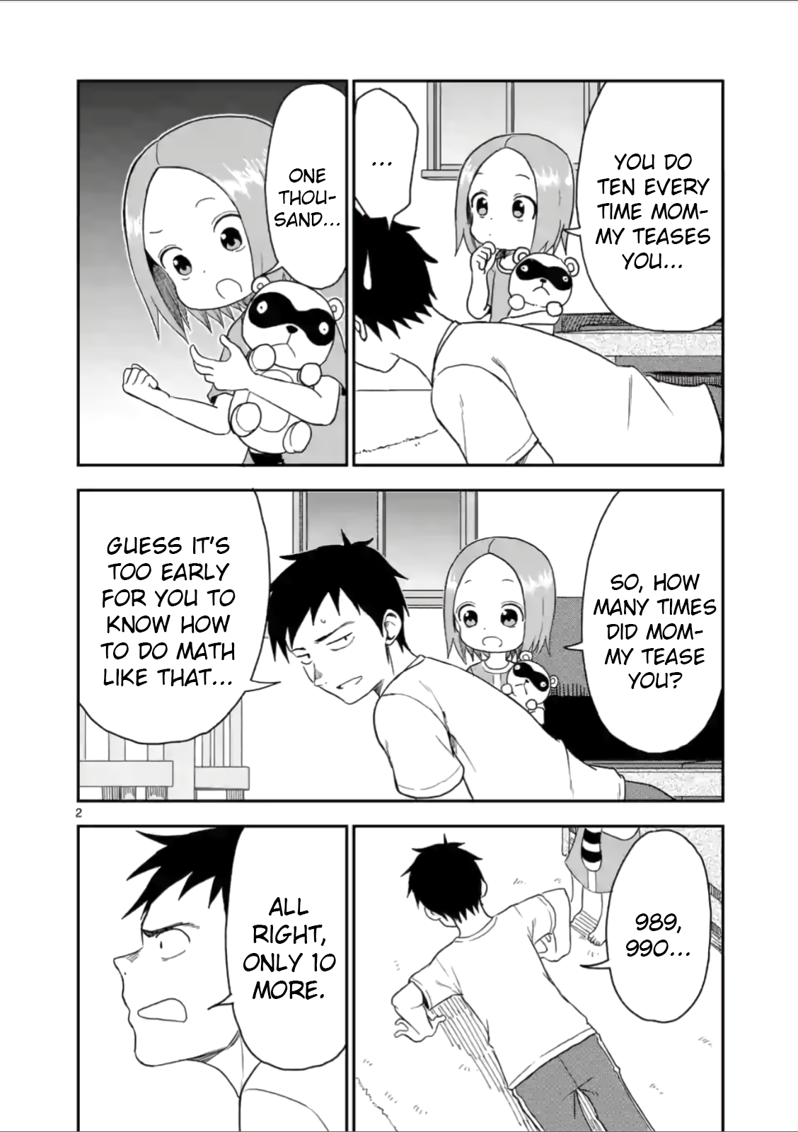 Karakai Jouzu no (Moto) Takagi-san Chapter 57 page 2 - Chapter 57