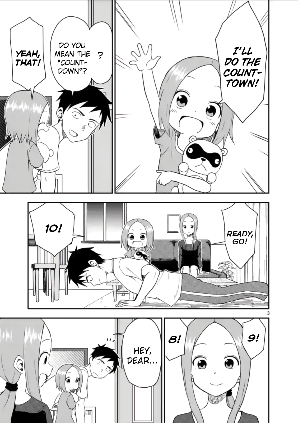 Karakai Jouzu no (Moto) Takagi-san Chapter 57 page 3 - Chapter 57