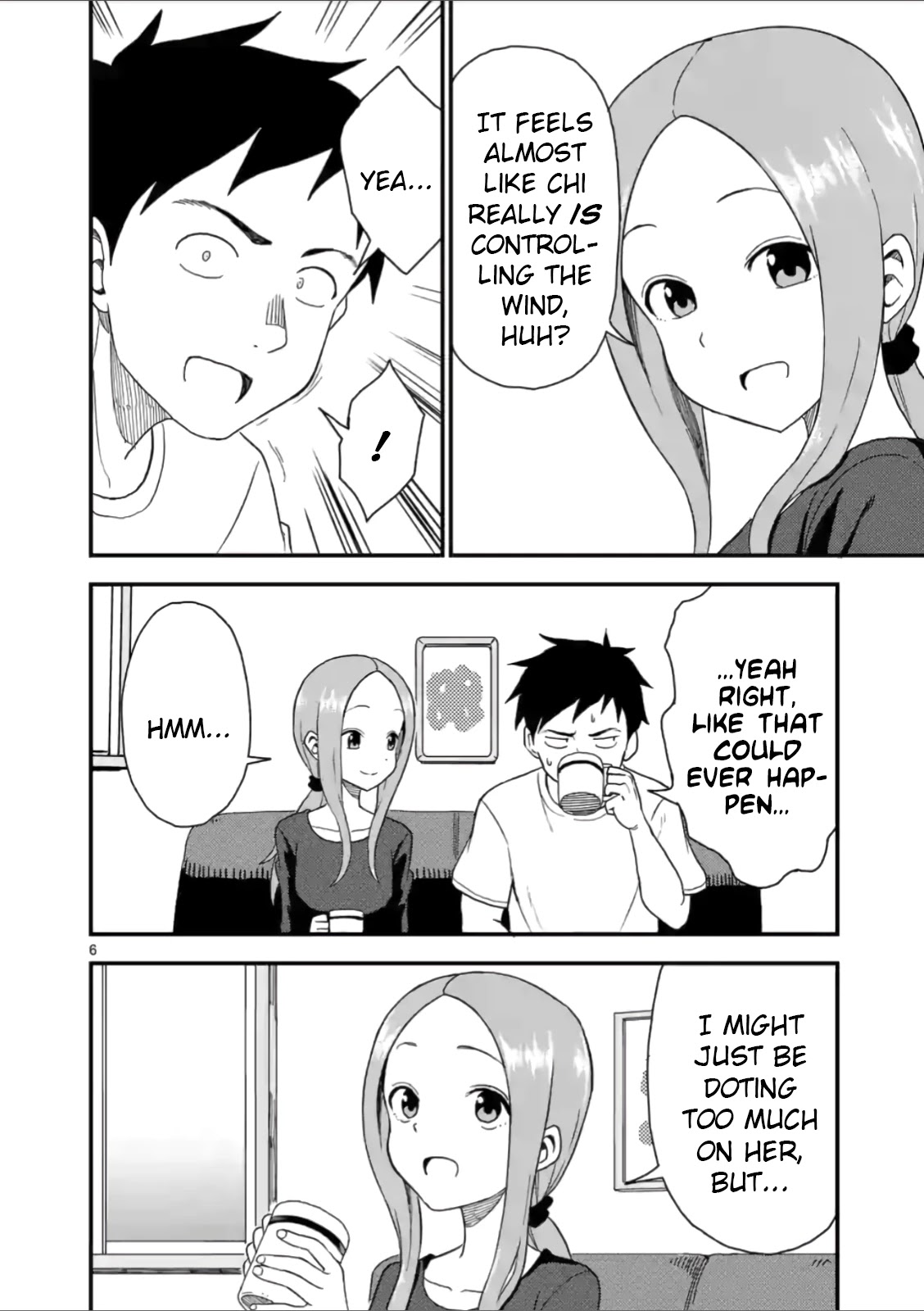 Karakai Jouzu no (Moto) Takagi-san Chapter 58 page 6 - Chapter 58
