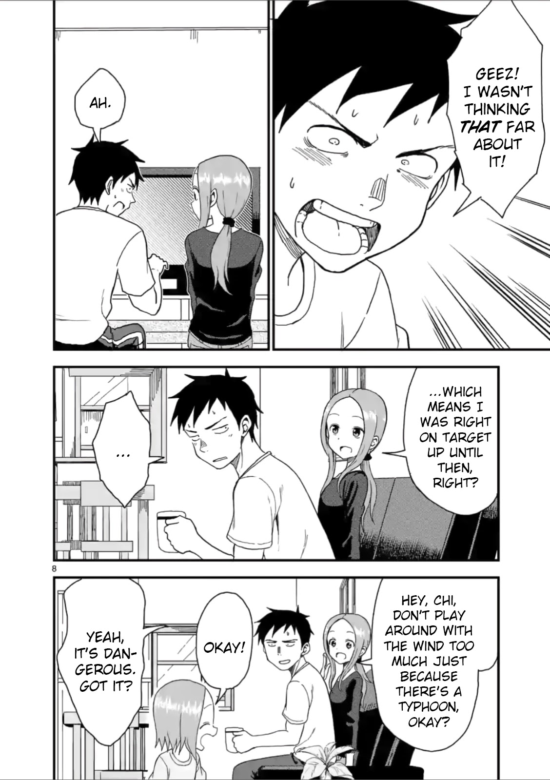 Karakai Jouzu no (Moto) Takagi-san Chapter 58 page 8 - Chapter 58
