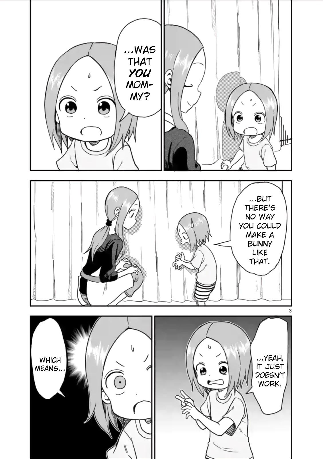Karakai Jouzu no (Moto) Takagi-san Chapter 59 page 3 - Chapter 59