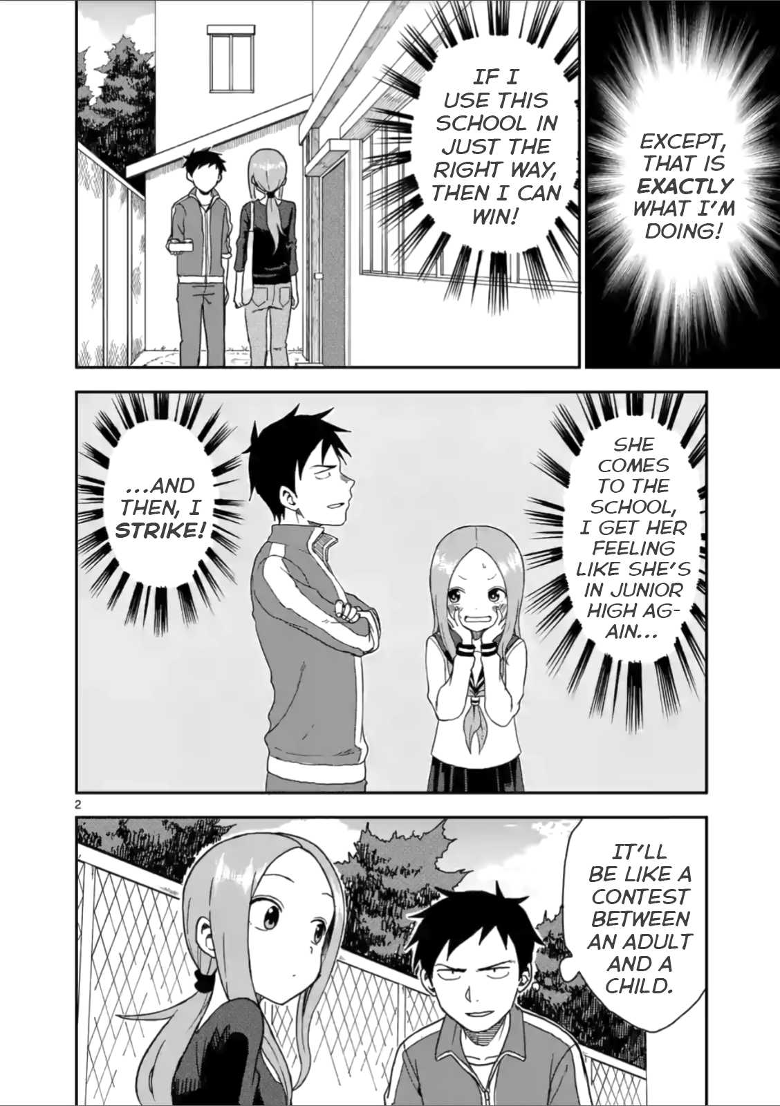 Karakai Jouzu no (Moto) Takagi-san Chapter 60 page 2 - Chapter 60