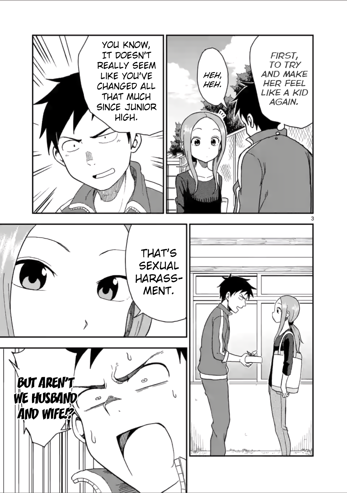 Karakai Jouzu no (Moto) Takagi-san Chapter 60 page 3 - Chapter 60