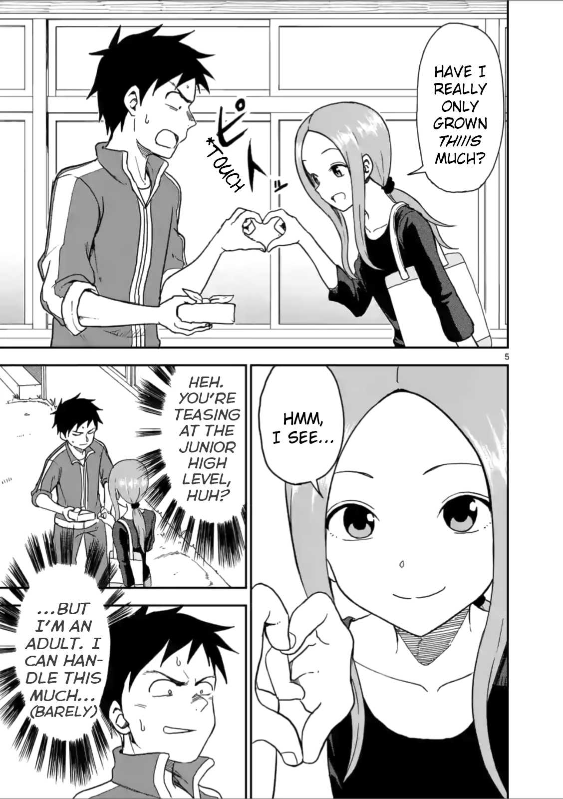 Karakai Jouzu no (Moto) Takagi-san Chapter 60 page 5 - Chapter 60