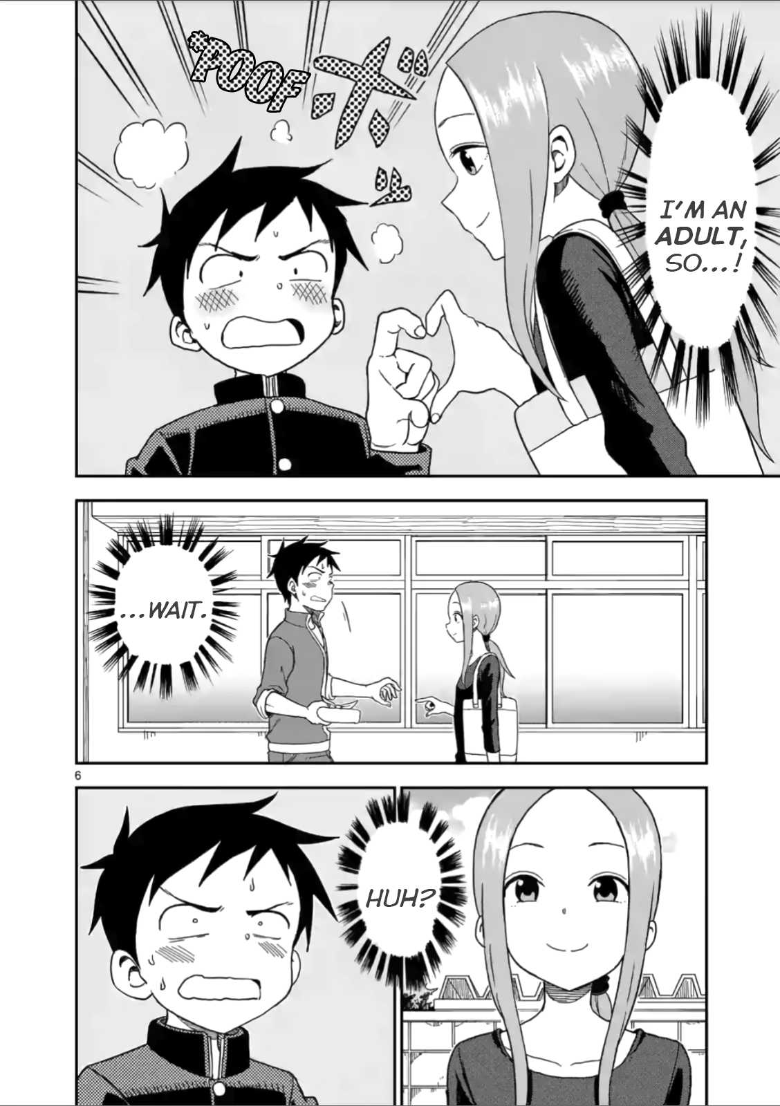 Karakai Jouzu no (Moto) Takagi-san Chapter 60 page 6 - Chapter 60