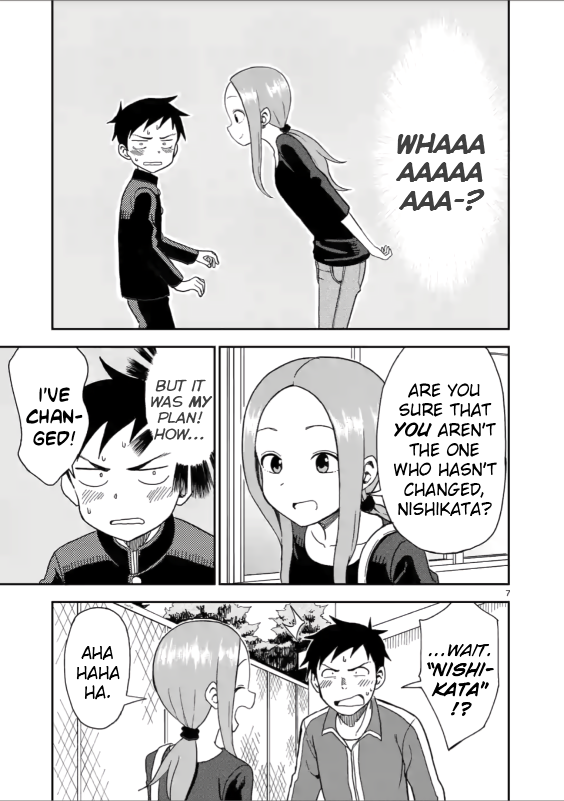 Karakai Jouzu no (Moto) Takagi-san Chapter 60 page 7 - Chapter 60