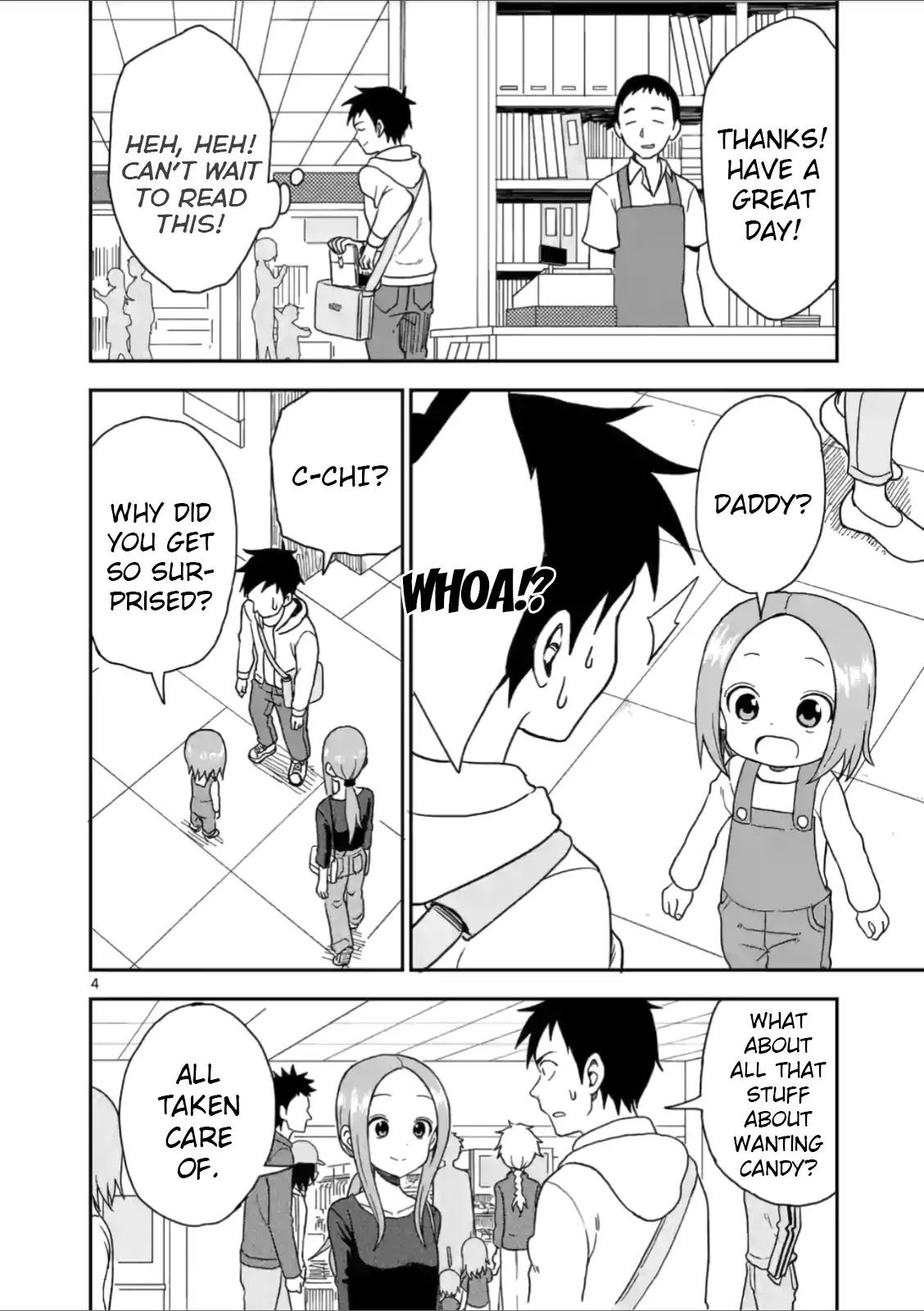 Karakai Jouzu no (Moto) Takagi-san Chapter 61 page 4 - Chapter 61