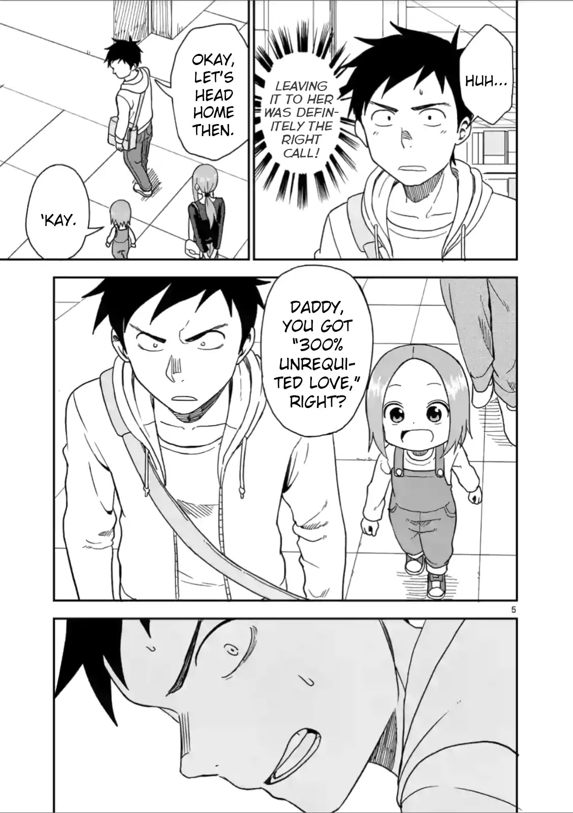 Karakai Jouzu no (Moto) Takagi-san Chapter 61 page 5 - Chapter 61