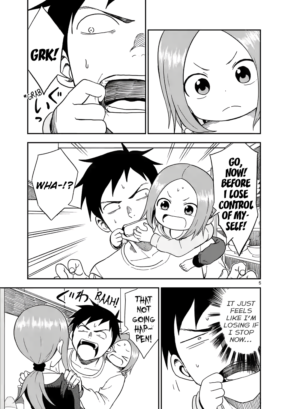 Karakai Jouzu no (Moto) Takagi-san Chapter 63 page 5 - Chapter 63