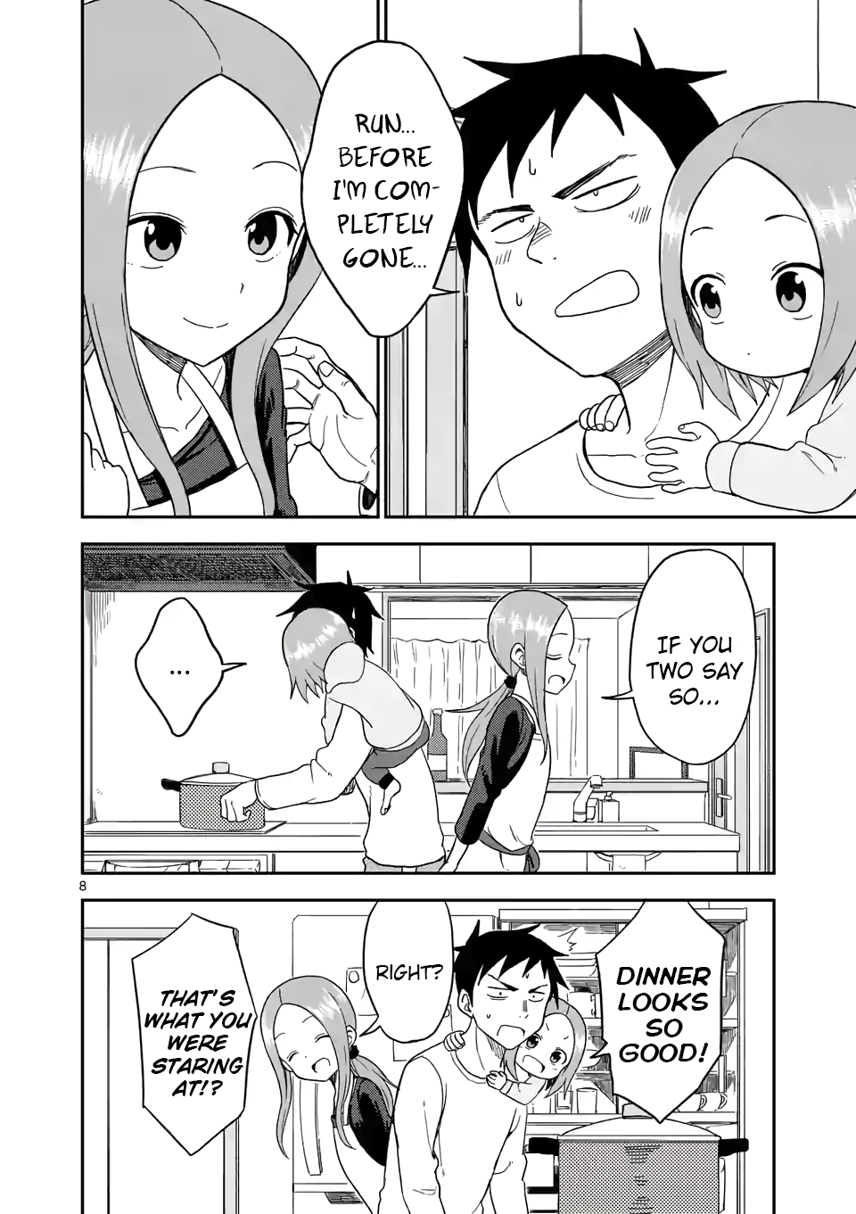 Karakai Jouzu no (Moto) Takagi-san Chapter 63 page 8 - Chapter 63