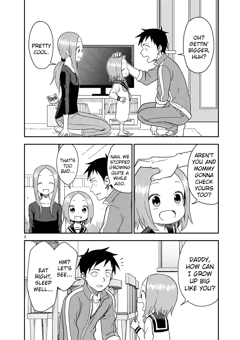 Karakai Jouzu no (Moto) Takagi-san Chapter 64 page 2 - Chapter 64