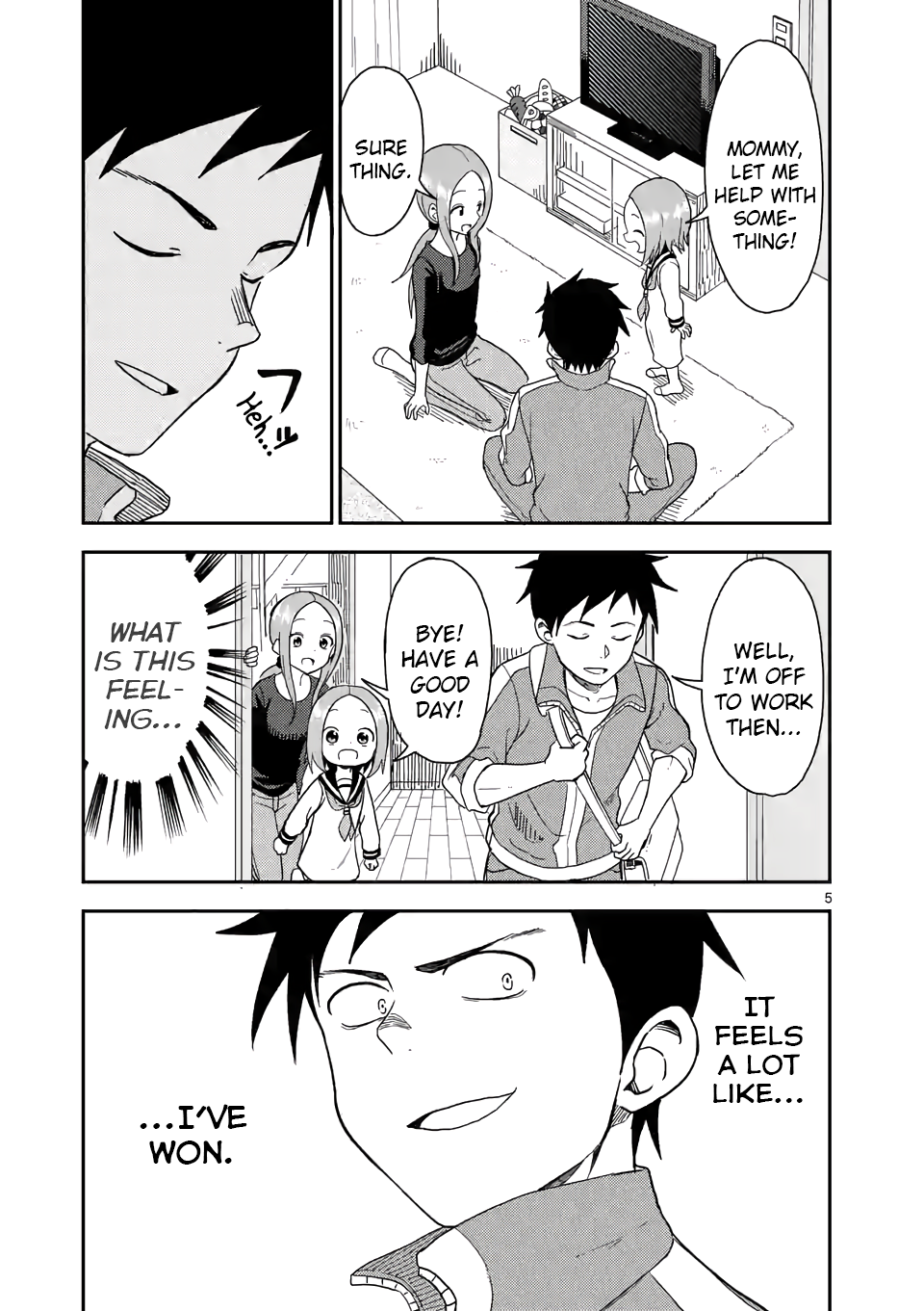Karakai Jouzu no (Moto) Takagi-san Chapter 64 page 5 - Chapter 64