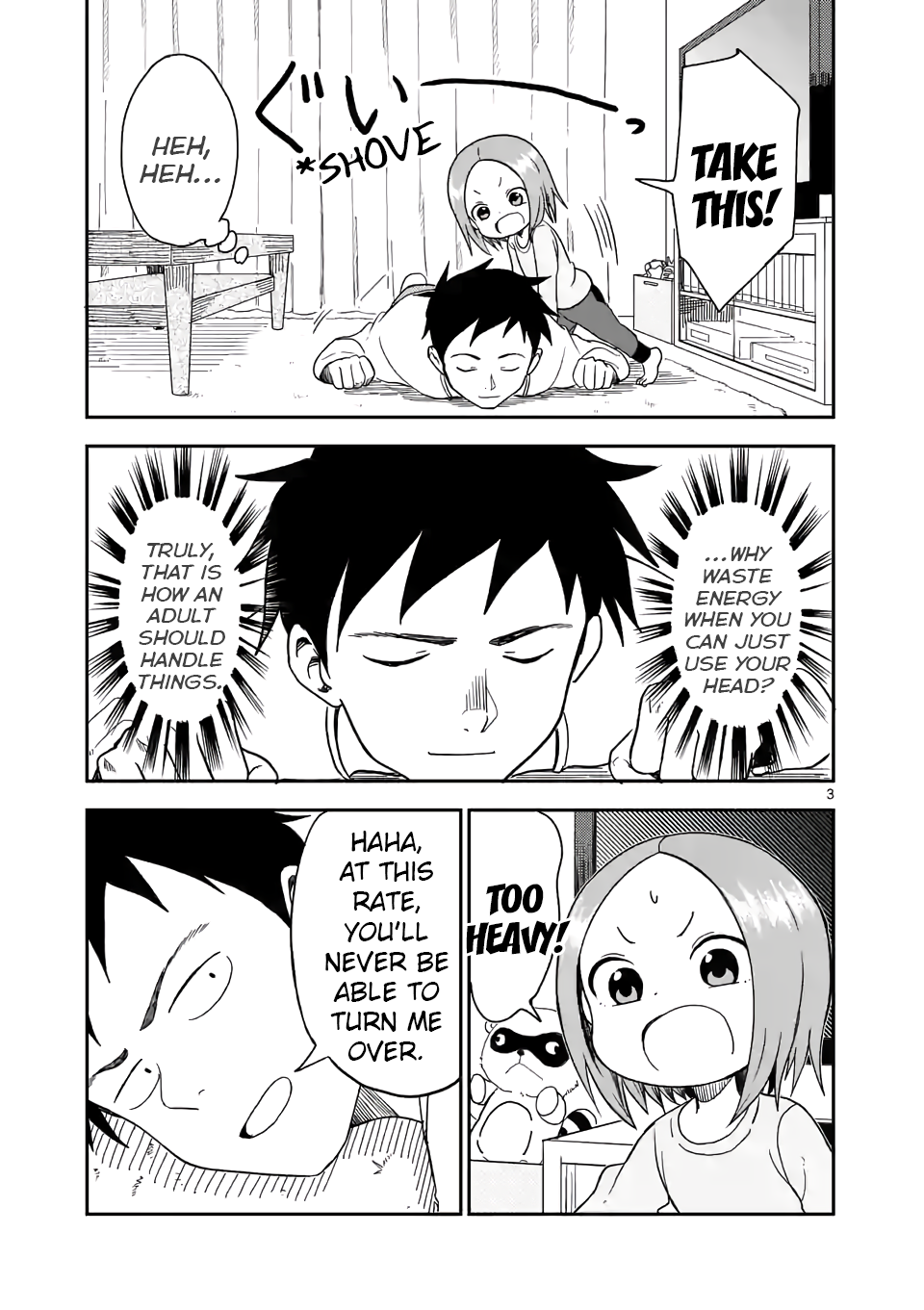 Karakai Jouzu no (Moto) Takagi-san Chapter 65 page 3 - Chapter 65
