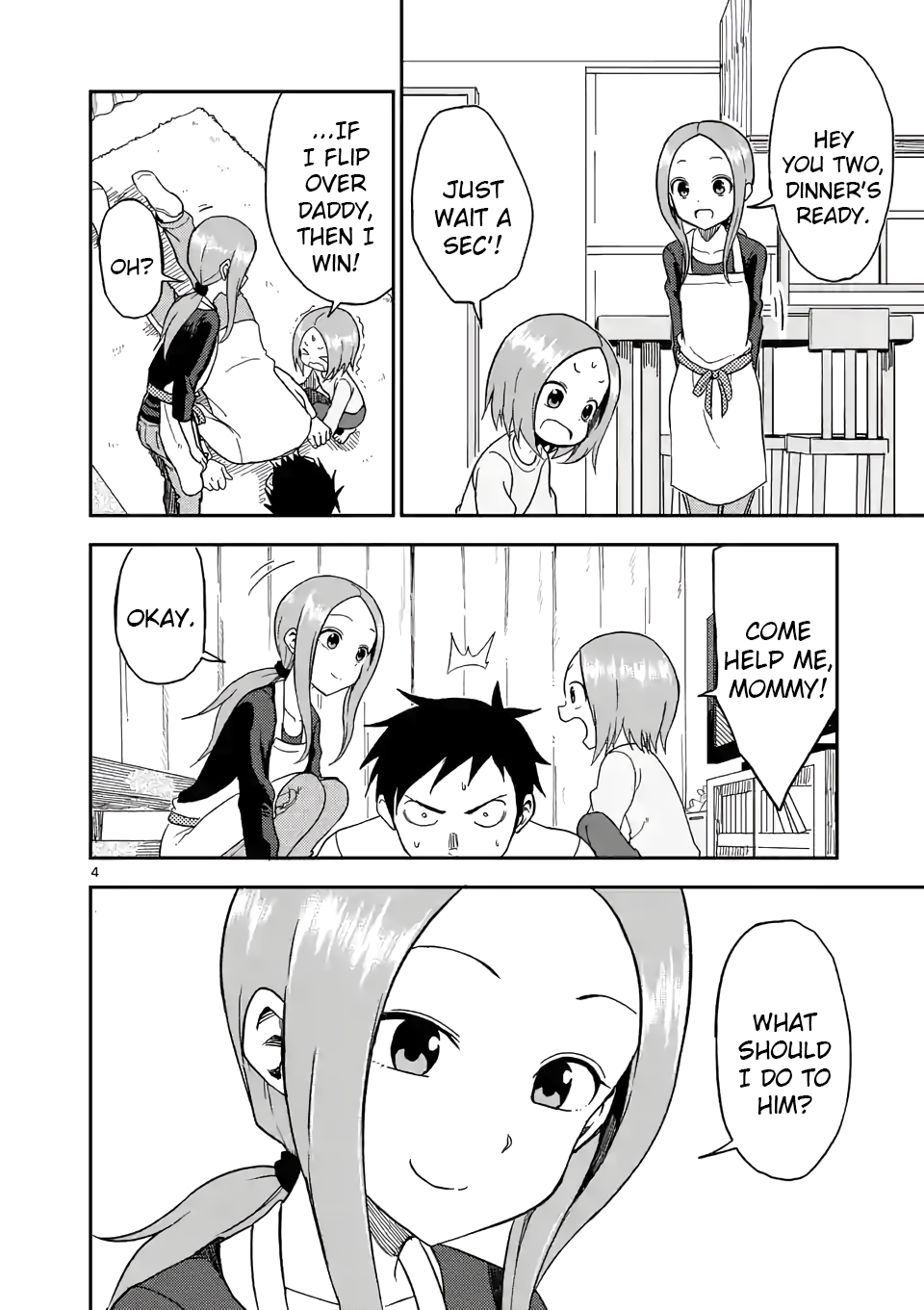 Karakai Jouzu no (Moto) Takagi-san Chapter 65 page 4 - Chapter 65