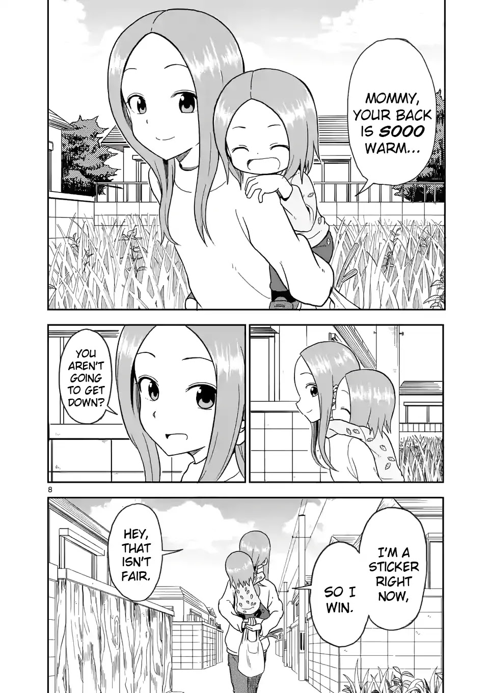 Karakai Jouzu no (Moto) Takagi-san Chapter 66 page 8 - Chapter 66