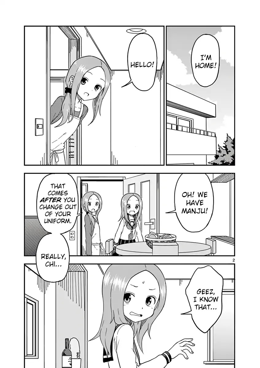 Karakai Jouzu no (Moto) Takagi-san Chapter 67.5 page 2 - Chapter 67.5