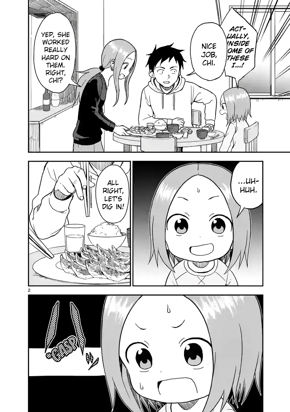 Karakai Jouzu no (Moto) Takagi-san Chapter 67 page 2 - Chapter 67
