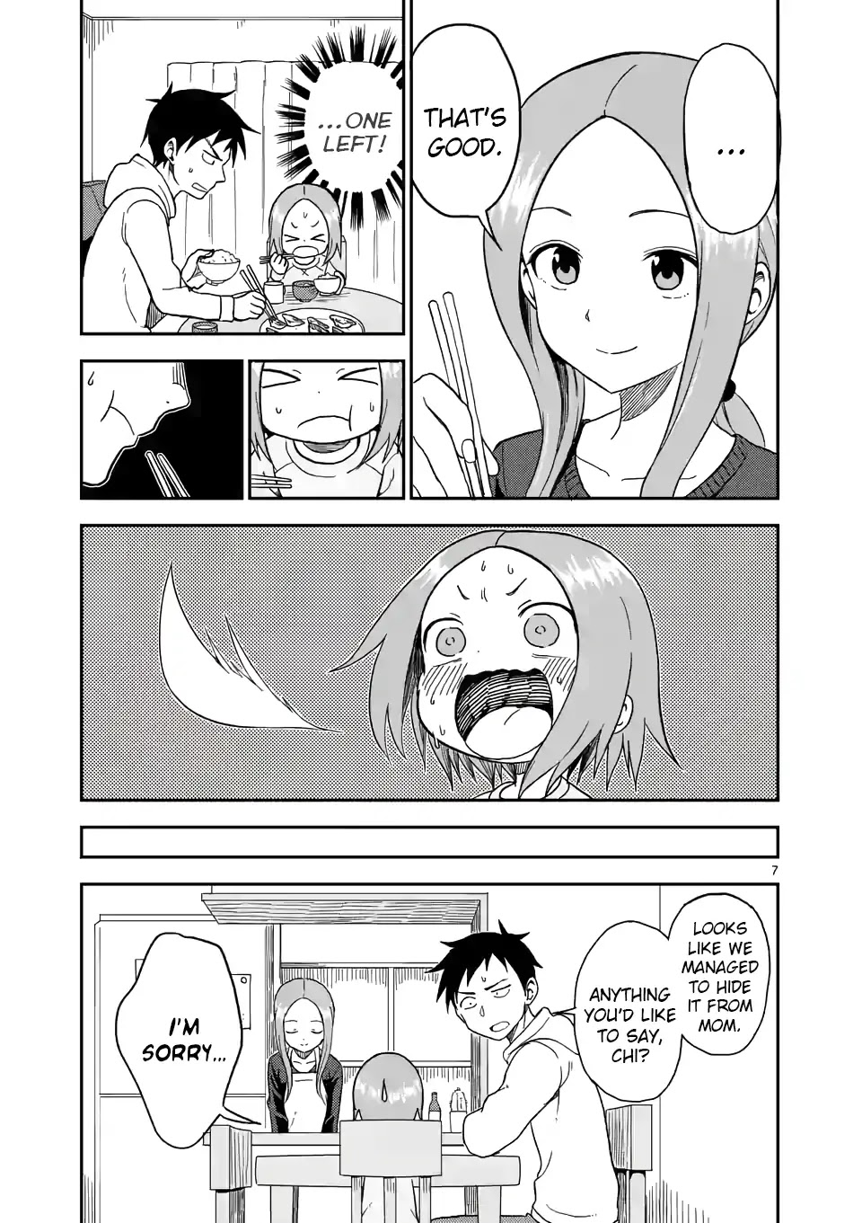 Karakai Jouzu no (Moto) Takagi-san Chapter 67 page 7 - Chapter 67