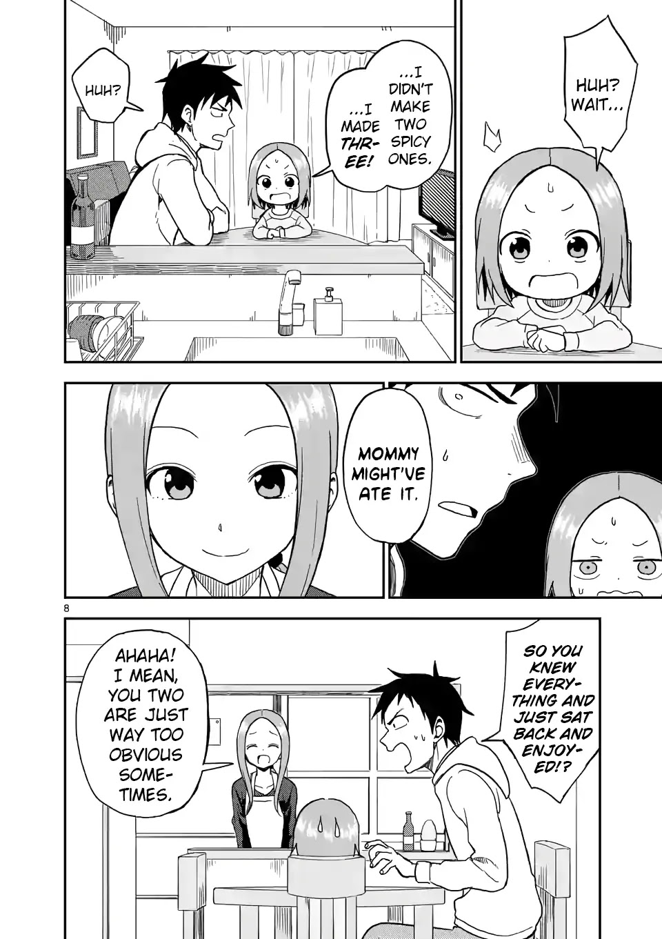 Karakai Jouzu no (Moto) Takagi-san Chapter 67 page 8 - Chapter 67