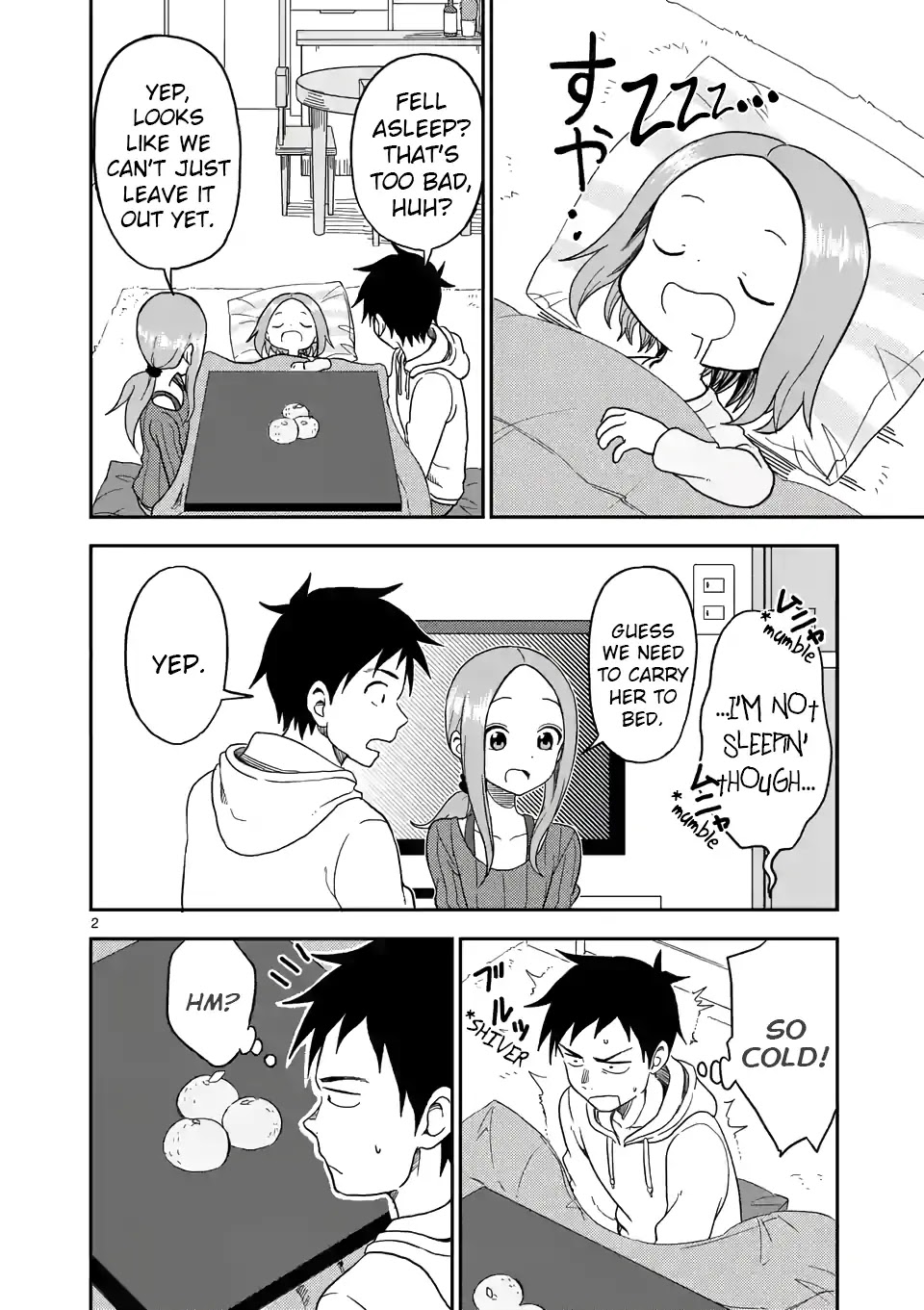 Karakai Jouzu no (Moto) Takagi-san Chapter 68 page 2 - Chapter 68