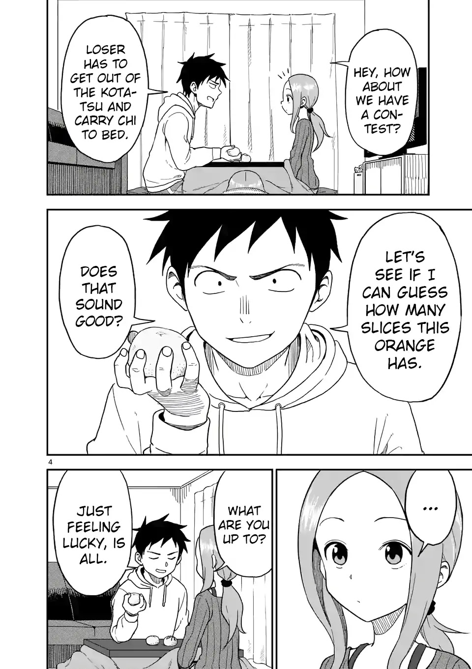 Karakai Jouzu no (Moto) Takagi-san Chapter 68 page 4 - Chapter 68