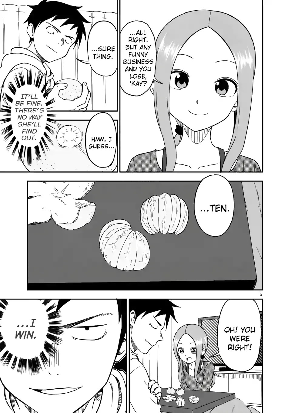 Karakai Jouzu no (Moto) Takagi-san Chapter 68 page 5 - Chapter 68