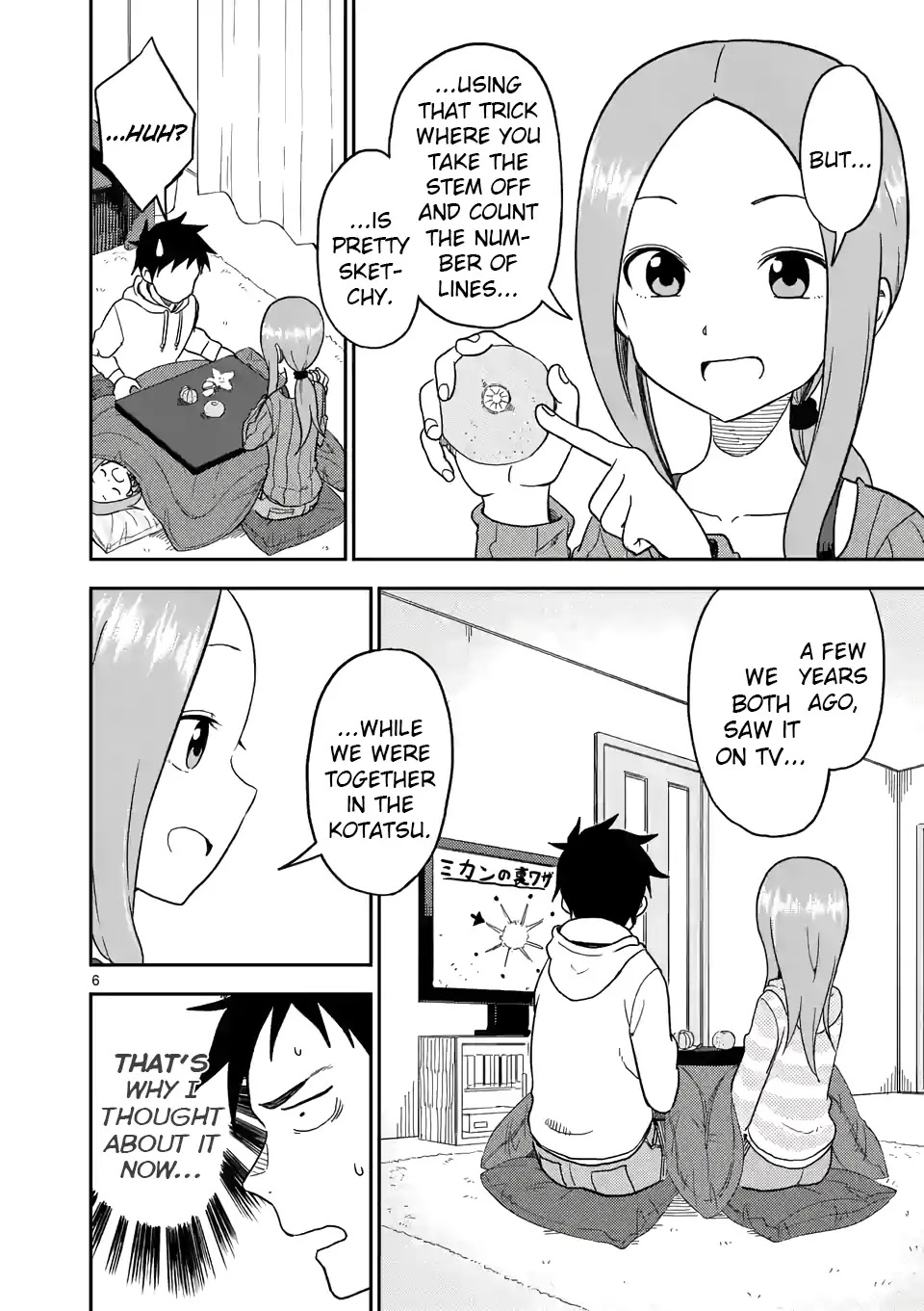 Karakai Jouzu no (Moto) Takagi-san Chapter 68 page 6 - Chapter 68