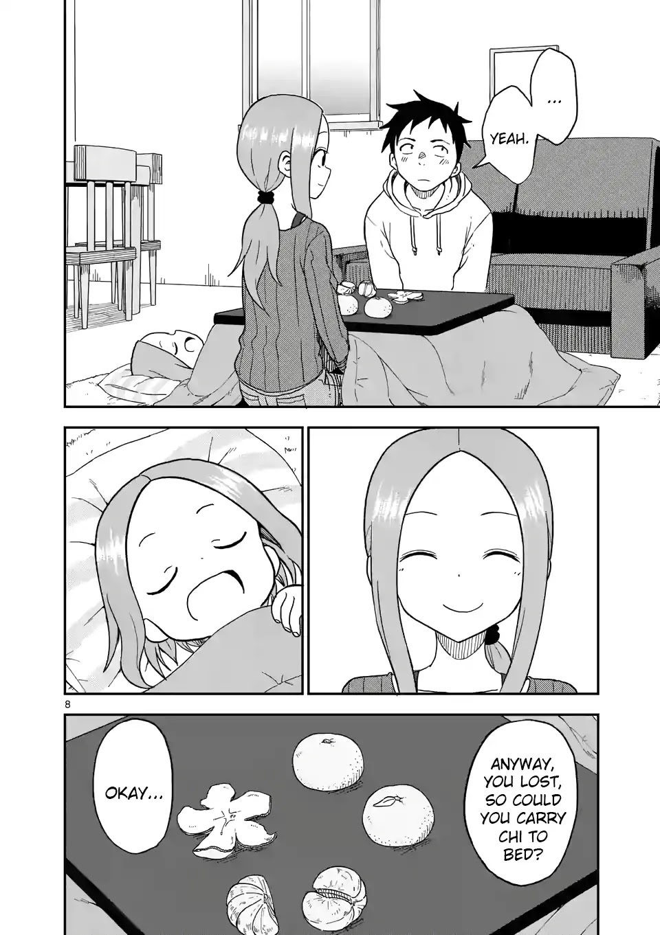 Karakai Jouzu no (Moto) Takagi-san Chapter 68 page 8 - Chapter 68