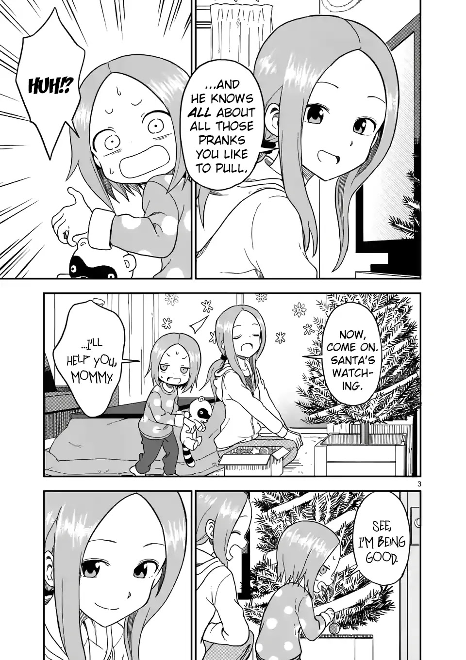 Karakai Jouzu no (Moto) Takagi-san Chapter 69 page 3 - Chapter 69
