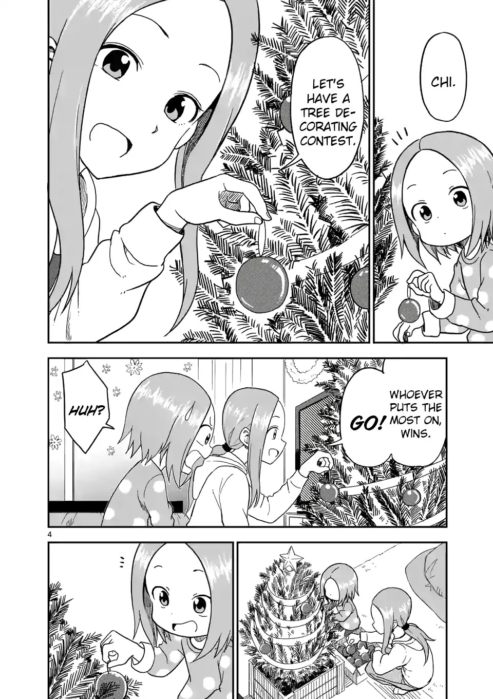 Karakai Jouzu no (Moto) Takagi-san Chapter 69 page 4 - Chapter 69