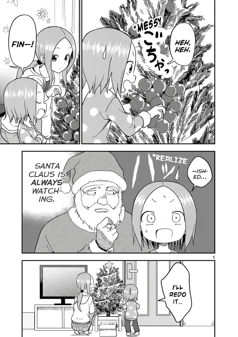 Karakai Jouzu no (Moto) Takagi-san Chapter 69 page 5 - Chapter 69