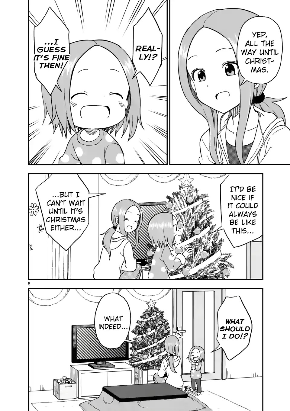 Karakai Jouzu no (Moto) Takagi-san Chapter 69 page 8 - Chapter 69