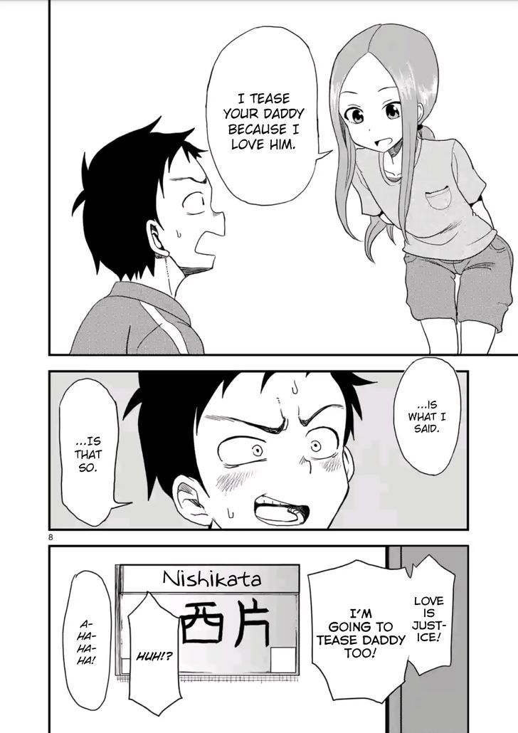 Karakai Jouzu no (Moto) Takagi-san Chapter 7 page 8 - Chapter 7