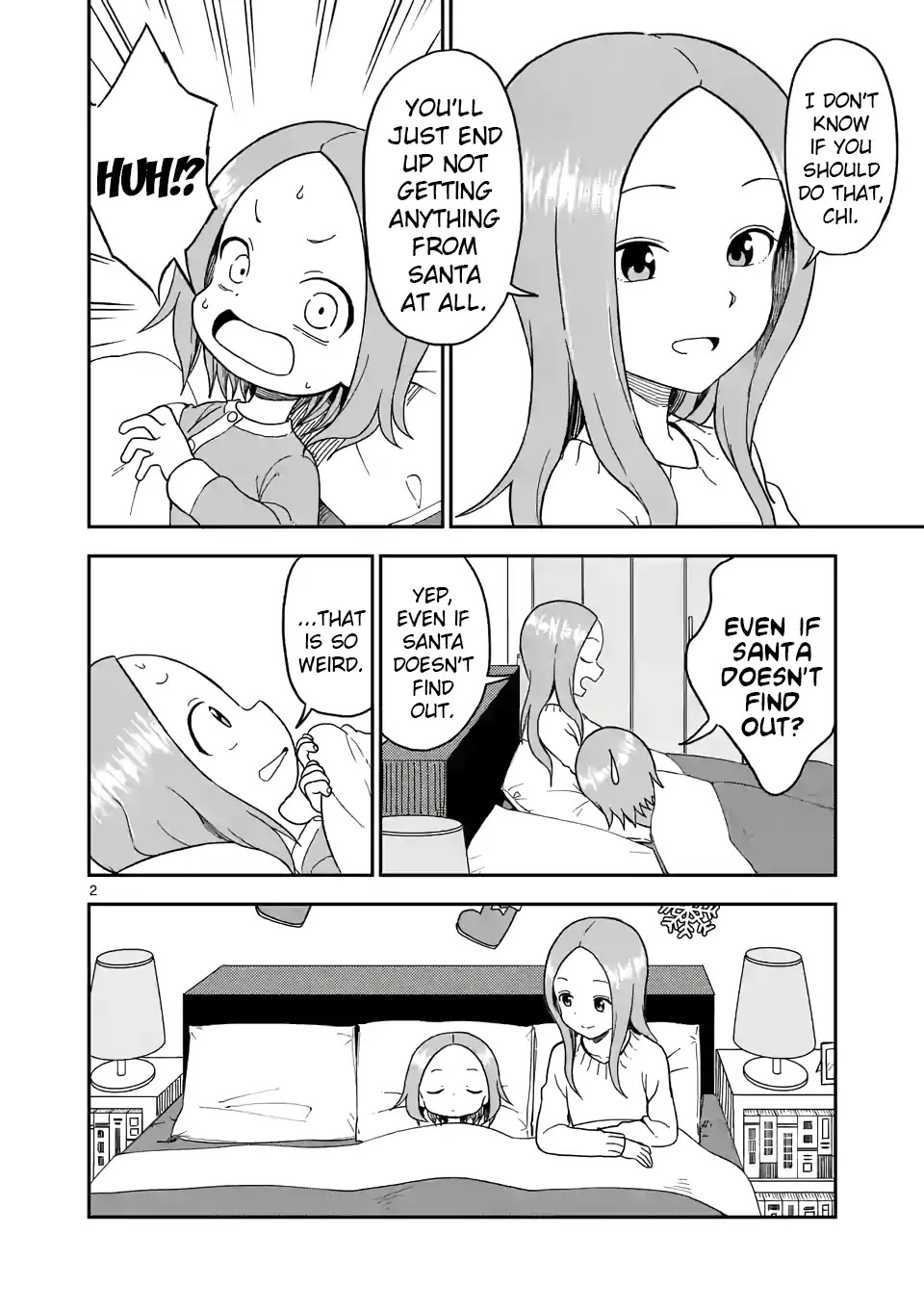 Karakai Jouzu no (Moto) Takagi-san Chapter 70 page 2 - Chapter 70
