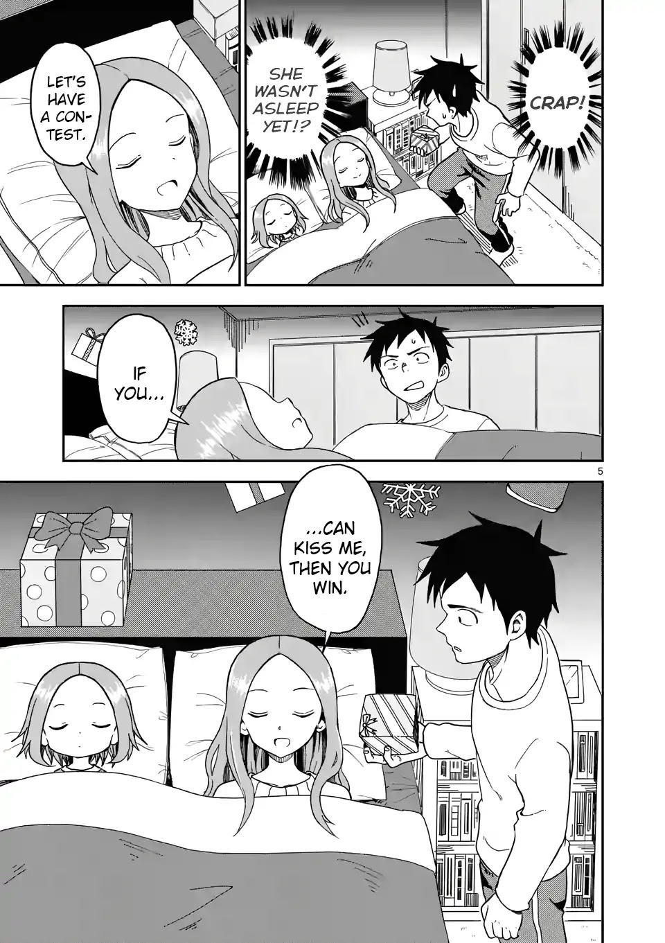 Karakai Jouzu no (Moto) Takagi-san Chapter 70 page 5 - Chapter 70